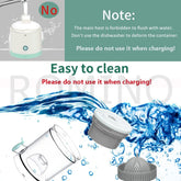 Electric Citrus Juicer Machine, Wireless Citrus Press Juicer, Manual Mosambi Juice Maker, Instant Juice Machine For Fruits, Mini Portable Juicers, 200ml Capacity - 45 Watts Multi GenzVybs